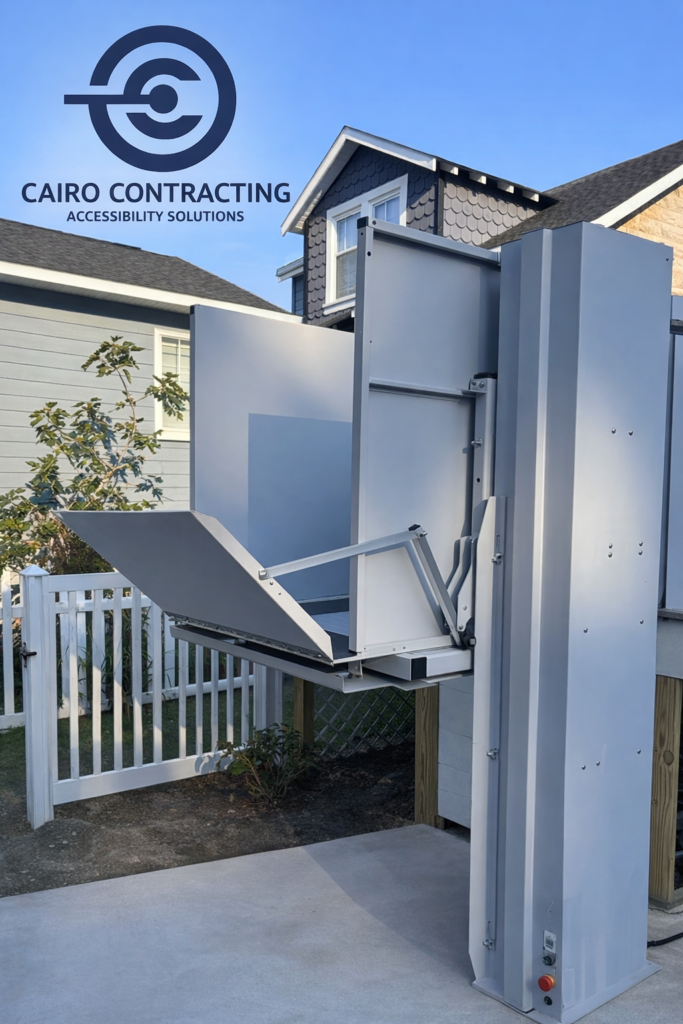 Affordable porch lift installation in Coquitlam BC for barrier-free home access